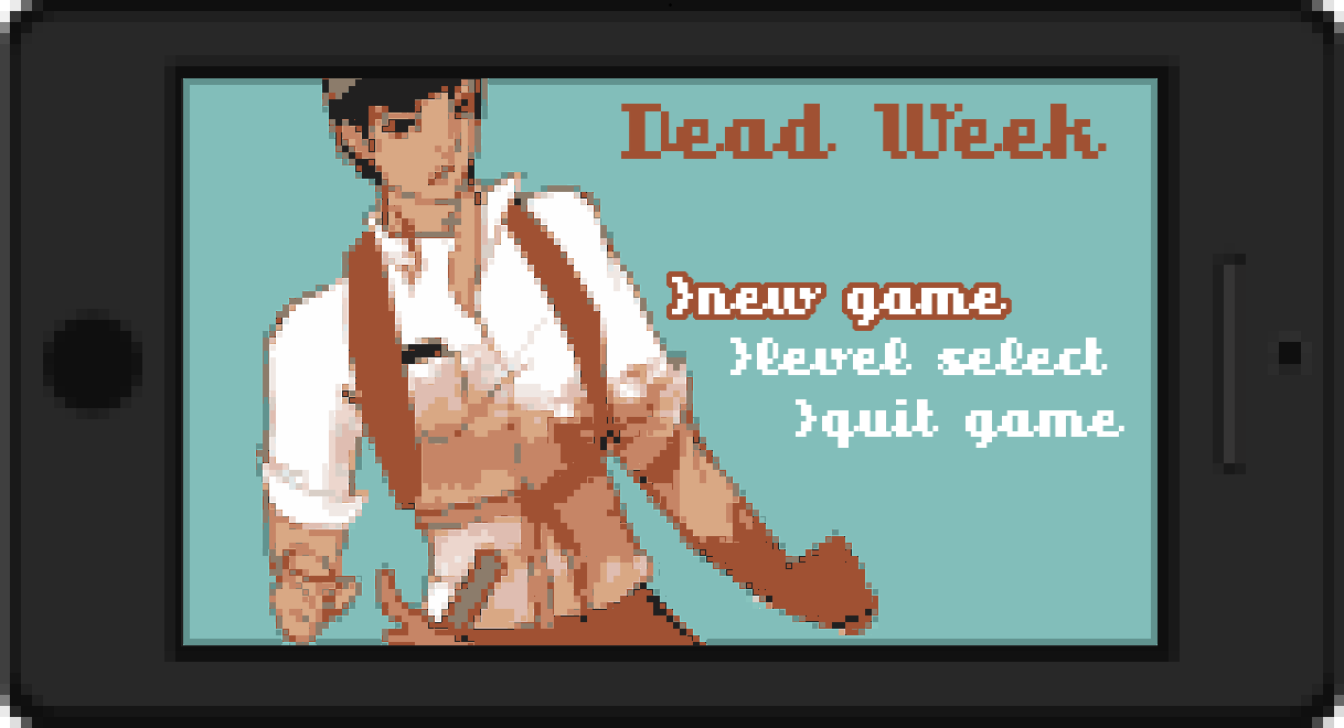 New Game Title Screen