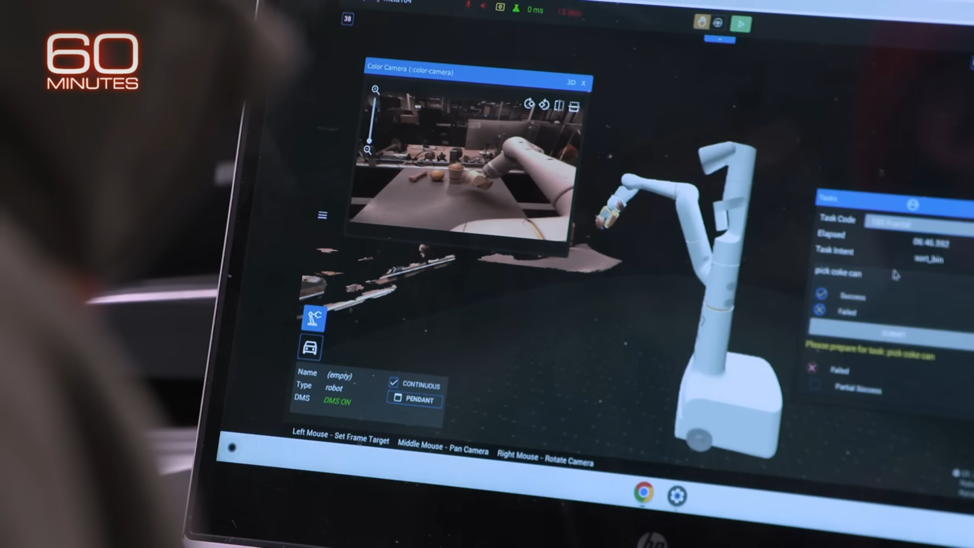 Robotics UI 60 minutes
