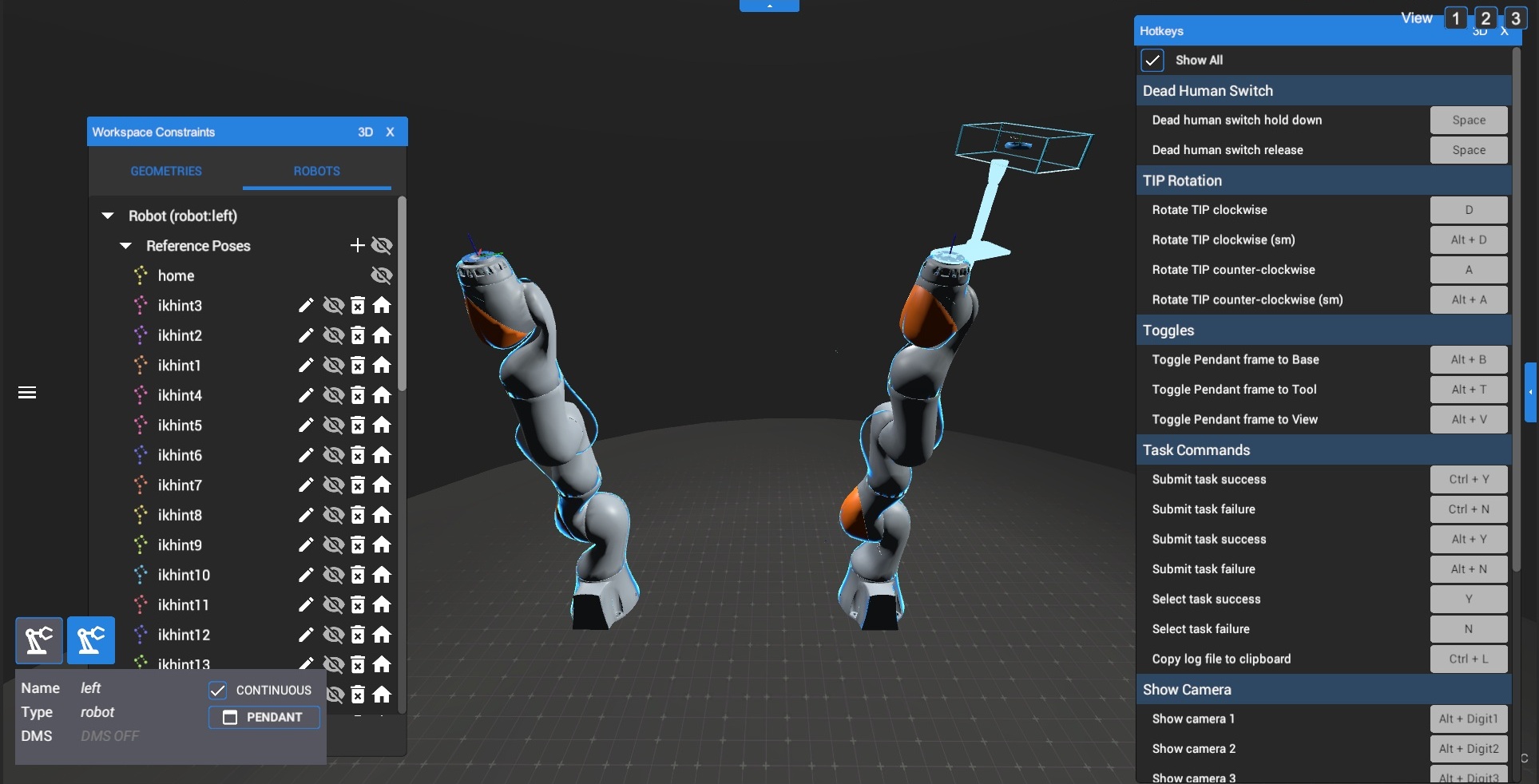 Bi-arm KUKA robot